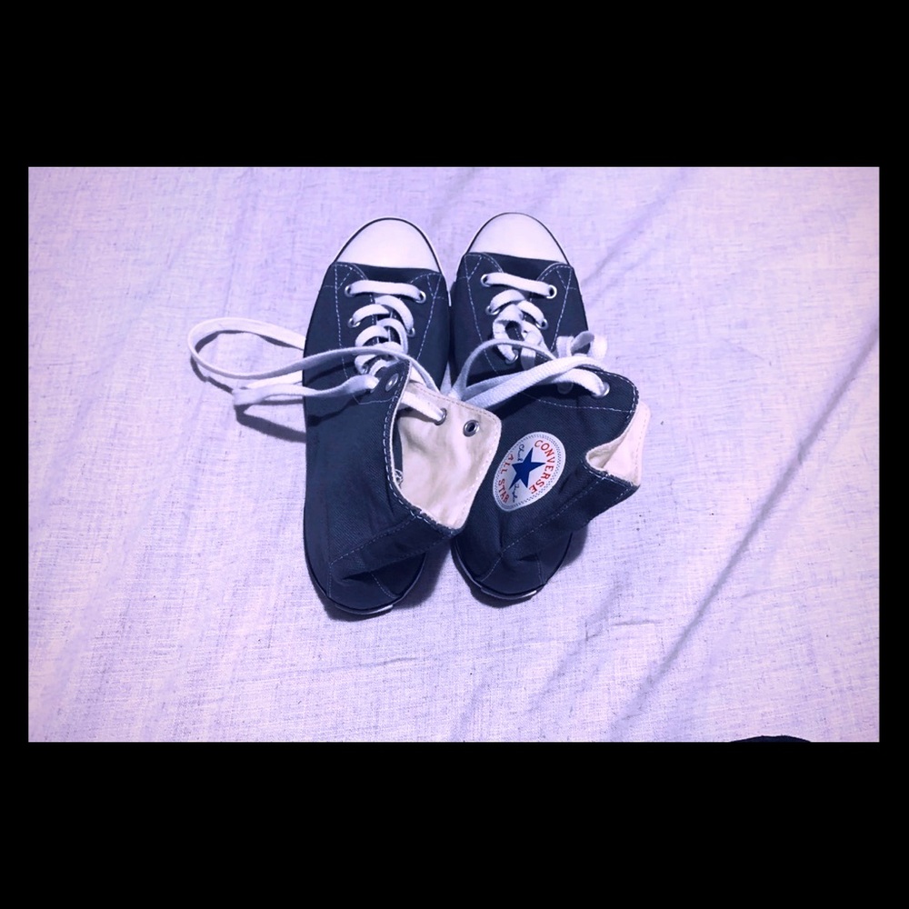 Converse ankle shoes